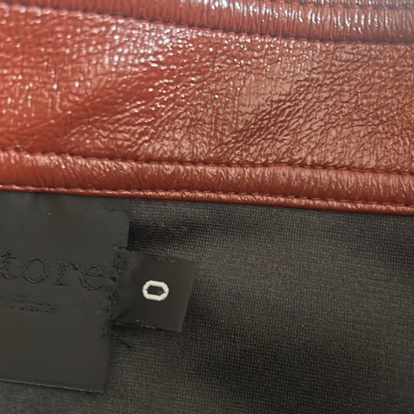 No 6. store leather skirt size 0 - Picture 4 of 7